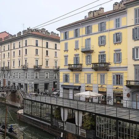 Navigli Dimora Storica Con Vista Sul Canale Apartamento Milán